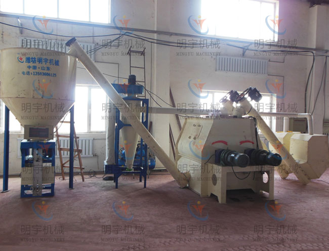 正确调试腻子粉搅拌机的方式